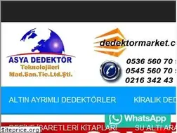 Sites similar to dedektormarket.com