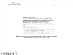 Sites similar to dederichs-kommunikation.de