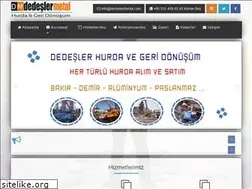 Sites similar to dedeslerhurda.com