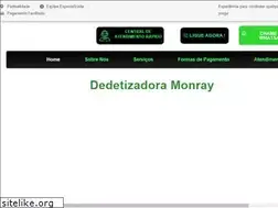 Sites similar to dedetizadoramonray.com.br