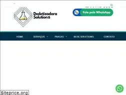 dedetizadorasolutions.com.br