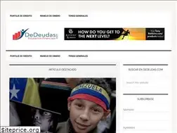 Sites similar to dedeudas.com