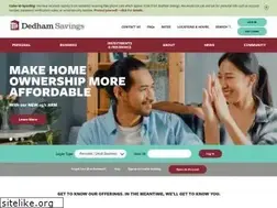 Sites similar to dedhamsavings.com