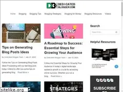 Sites similar to dedicatedblogger.com