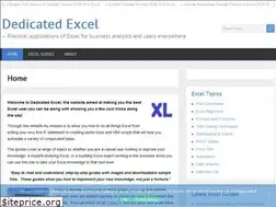 Sites similar to dedicatedexcel.com
