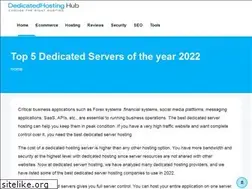 Sites similar to dedicatedhostinghub.com