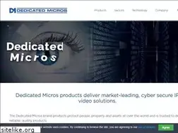 Sites similar to dedicatedmicros.com