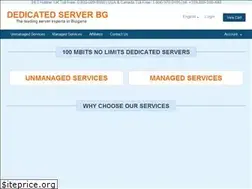 Sites similar to dedicatedserver.bg