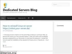 Sites similar to dedicatedserver.blog
