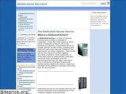 Sites similar to dedicatedserverco.com