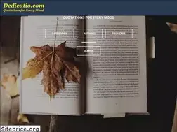 Sites similar to dedicatio.com