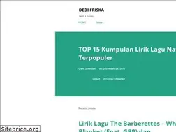 Sites similar to dedifriska.blogspot.com