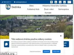 Sites similar to dedinka.sk