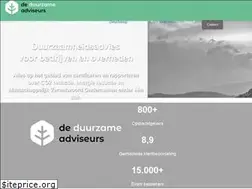 Sites similar to deduurzameadviseurs.nl