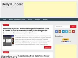 Sites similar to dedykuncoro.com