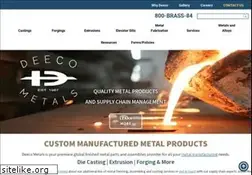 Sites similar to deecometals.com