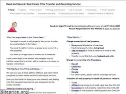 Sites similar to deedandrecord.com