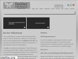 Sites similar to deedeevillas.com