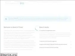Sites similar to deedoftrust.co.uk