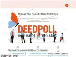 Sites similar to deedpoll.com