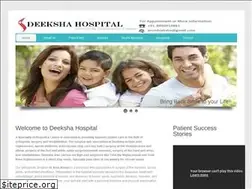 Sites similar to deekshahospital.com