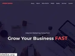 Sites similar to deepakbansal.com