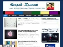 Sites similar to deepakkeswani.com