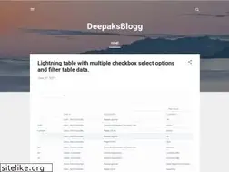 Sites similar to deepaksblogg.blogspot.com