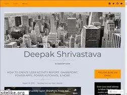 Sites similar to deepakshrivastava.com