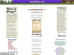 Sites similar to deepblog.com