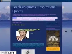Sites similar to deepbreakupquotes.blogspot.com