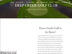 Sites similar to deepcreekgc.com