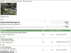 Sites similar to deepcreekhotsprings.net