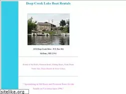 Sites similar to deepcreeklakeboatrentals.com