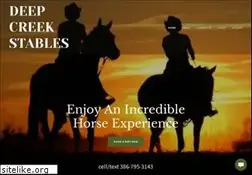 Sites similar to deepcreekstables.net