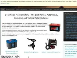 Sites similar to deepcyclemarinebattery.com