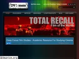 Sites similar to deepfocusfilmstudies.com