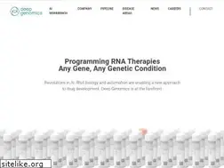 Sites similar to deepgenomics.com