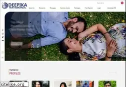 Sites similar to deepikamatrimonial.com