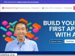 Sites similar to deeplearning.ai