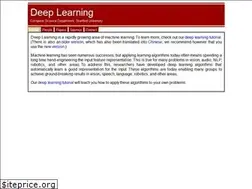 Sites similar to deeplearning.stanford.edu