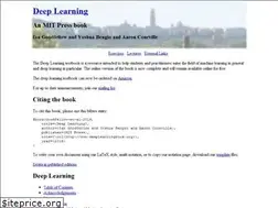 Sites similar to deeplearningbook.org