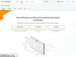 Sites similar to deeplearnjs.org