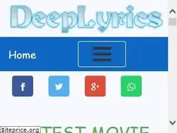 Sites similar to deeplyrics.in