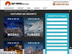 Sites similar to deeppowdertours.com