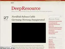 Sites similar to deepresource.wordpress.com