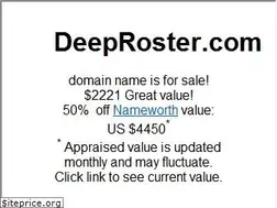 Sites similar to deeproster.com