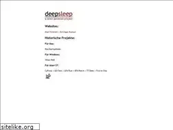 Sites similar to deepsleep.de