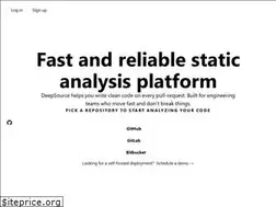 Sites similar to deepsource.io