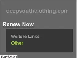Sites similar to deepsouthclothing.com
